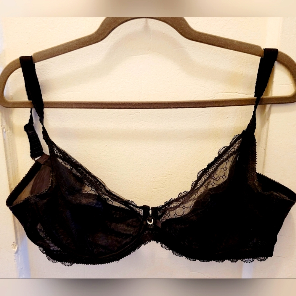 Black Chantelle Bra 38C